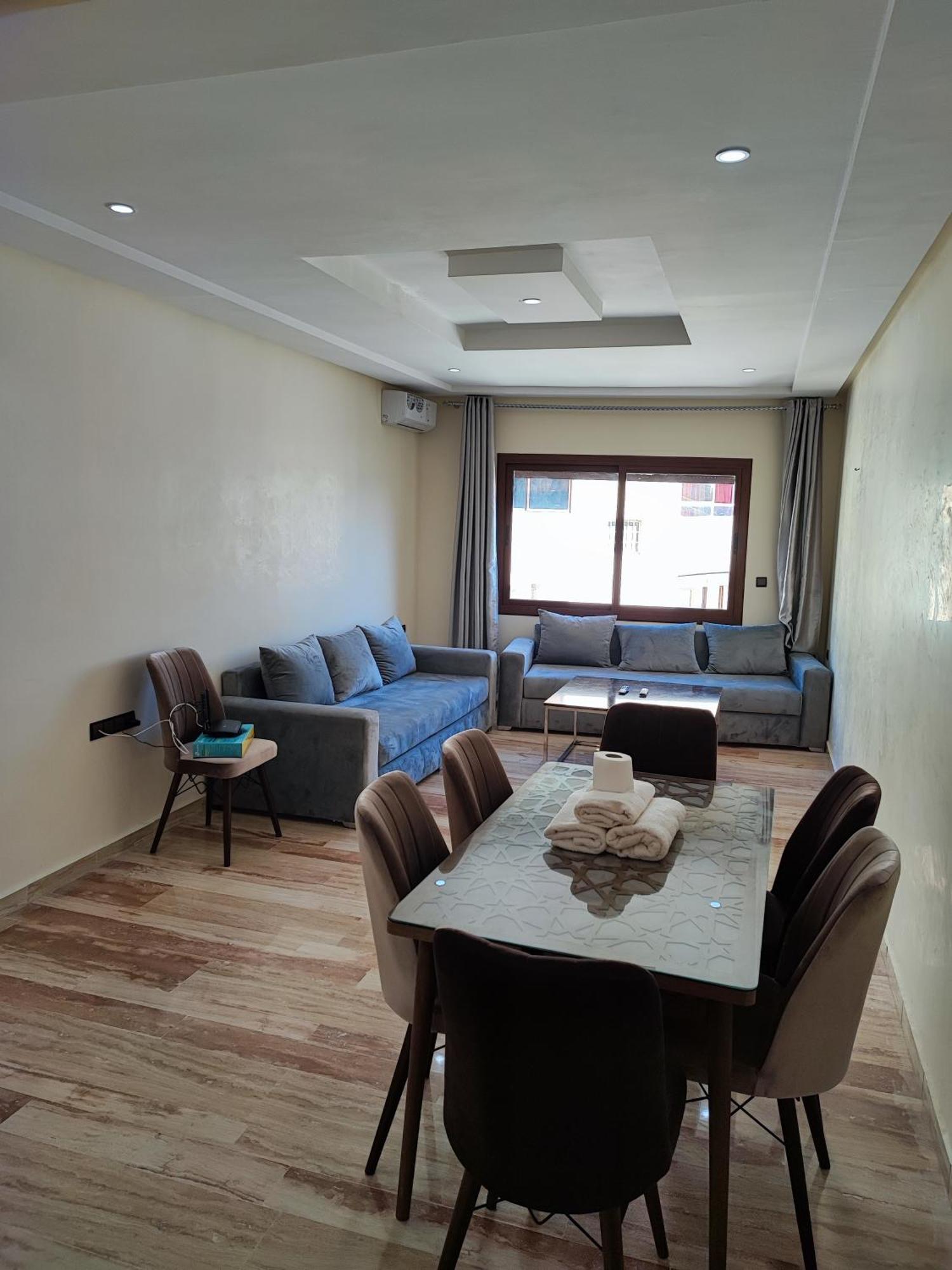 Appart Terrasse Corniche Tanger Exteriör bild